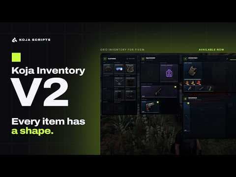 Inventory V2 showcase video
