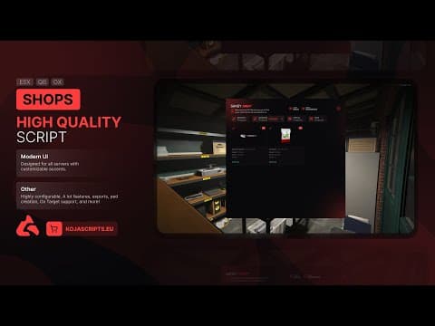 Shops showcase video