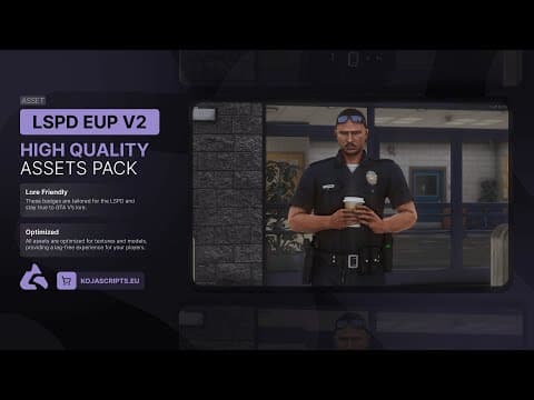 LSPD EUP LA-STYLE PACK V2.5 showcase video