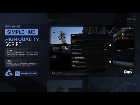 Simple Hud showcase video