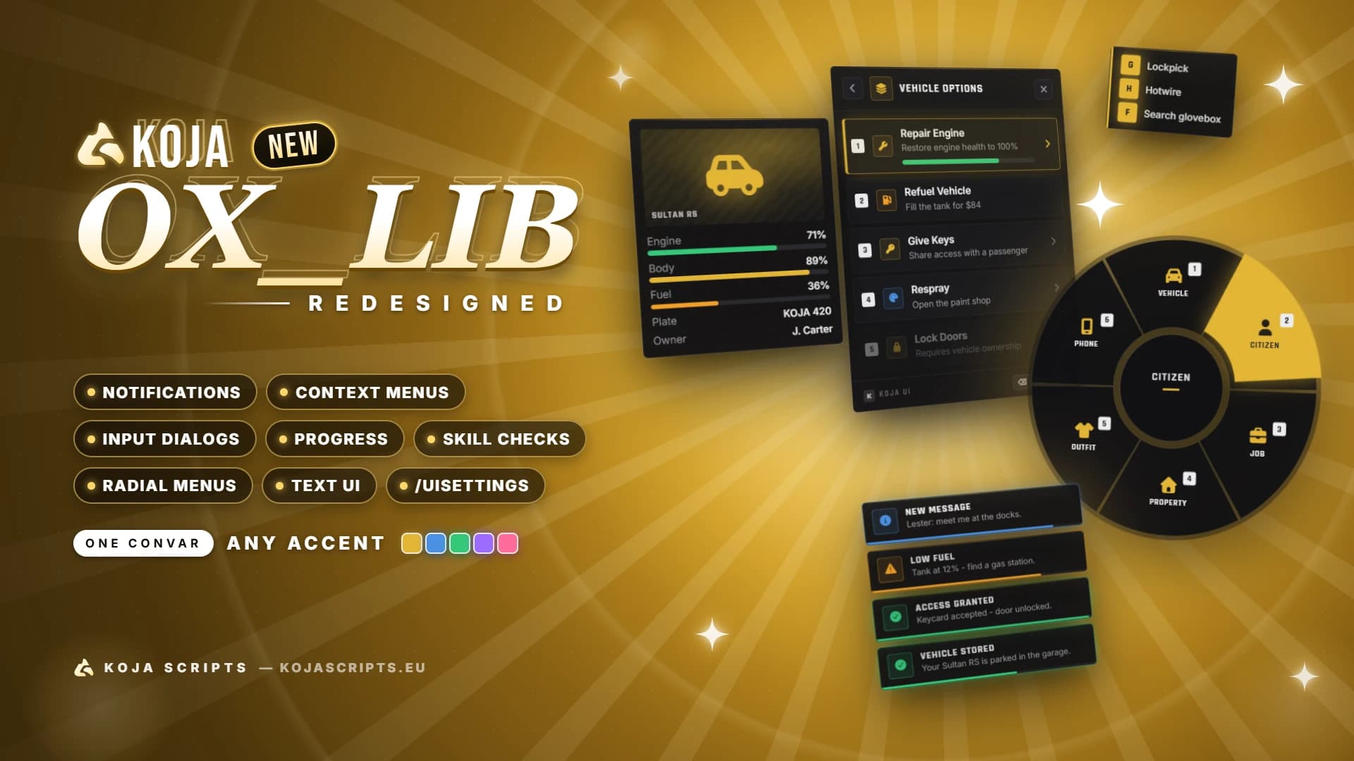 Ox Lib Redesign screenshot 1